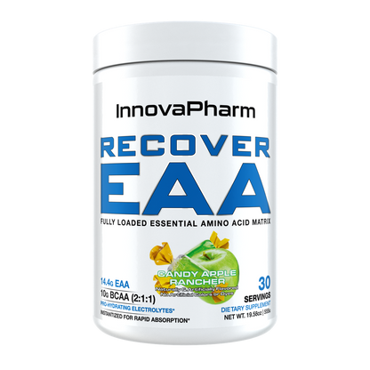 Innovapharm Recover EAA 555g - Candy Apple Rancher product packaging