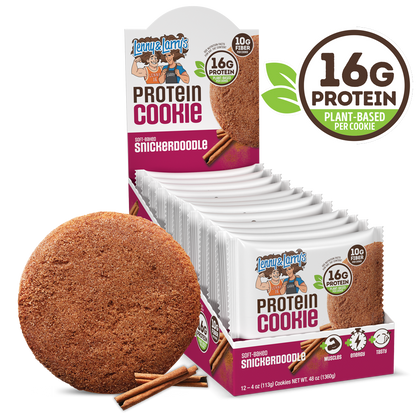 Lenny & Larry's The Complete Cookie 12x113g - Snickerdoodle product packaging