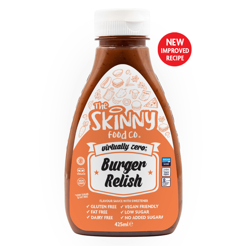 The Skinny Food Co Skinny Sauce 425ml Burger packshot