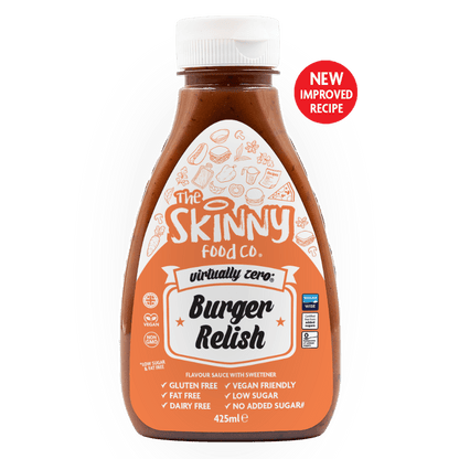 The Skinny Food Co Skinny Sauce 425ml Burger packshot