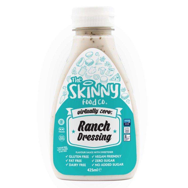 The Skinny Food Co Skinny Sauce 425ml Ranch Dressing packshot