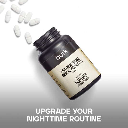 Bulk Magnesium Bisglycinate 500mg 180 Tabs - No Flavour