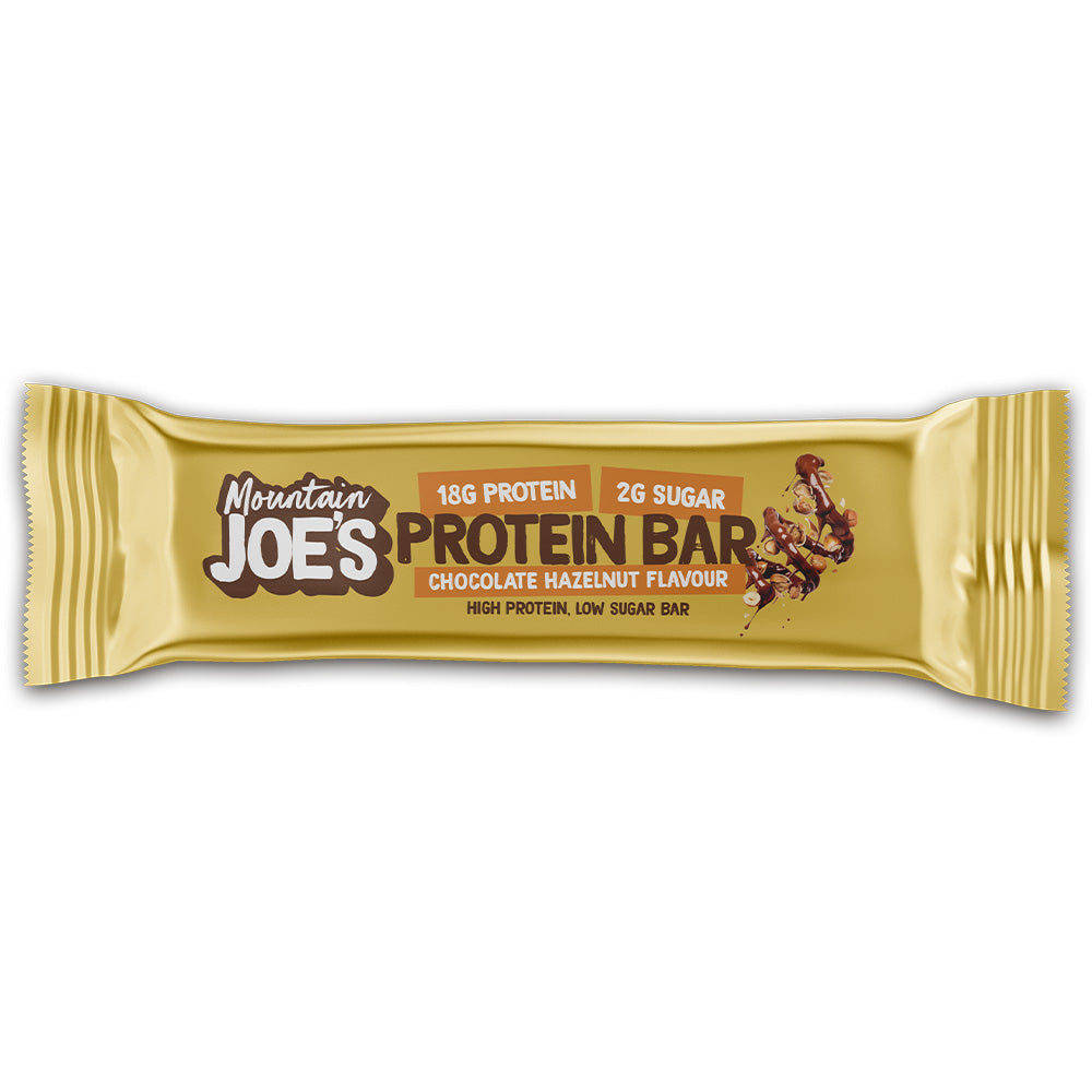 Mountain Joe's Protein Bar 12x55g - Chocolate Hazelnut