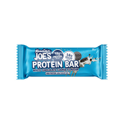 Mountain Joe's Protein Bar 12x35g - White Chocolate Cookie Cream