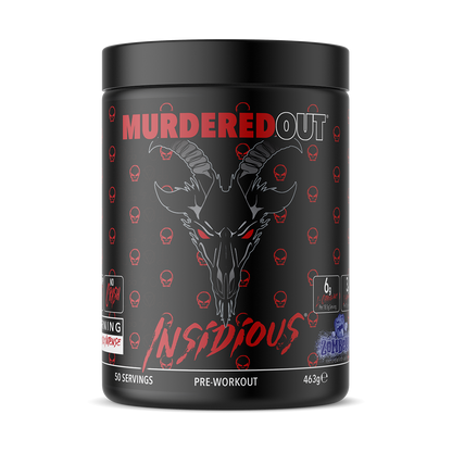 Murdered Out Insidious 463g - Zomberry product packaging
