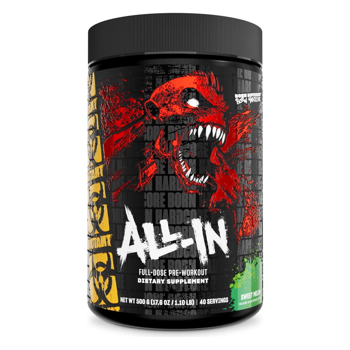 Mutant All-In Pre-Workout 500g Sweet Melon packshot