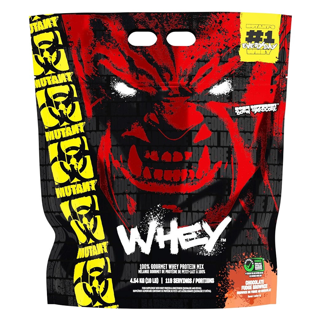 Mutant Whey 4.54kg Chocolate Fudge Brownie packshot