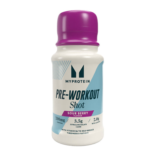 MyProtein Pre-Workout Shot Sour Berry 60ml
