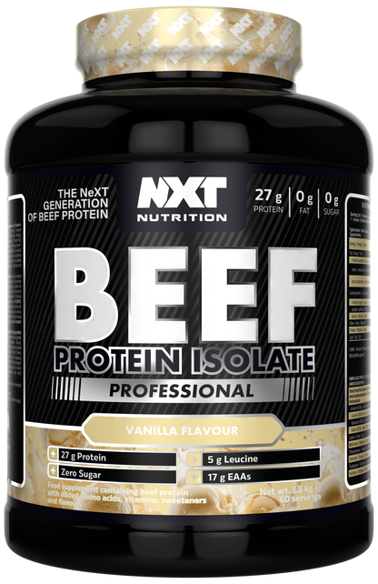 NXT Nutrition Beef Protein Isolate Professional 1.8kg