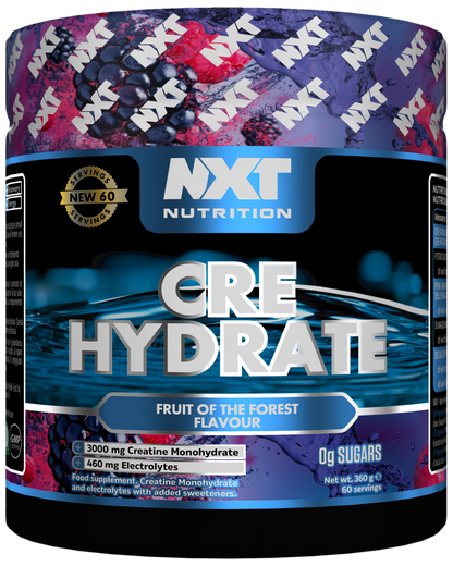 NXT Nutrition CRE Hydrate 360g Fruits of the Forest packshot