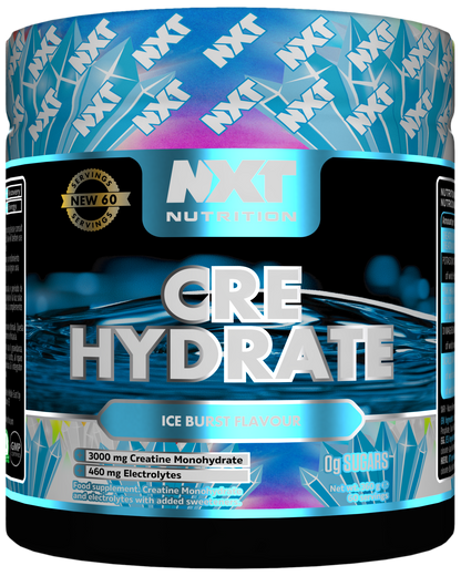 NXT Nutrition CRE Hydrate 360g Ice Blast packshot