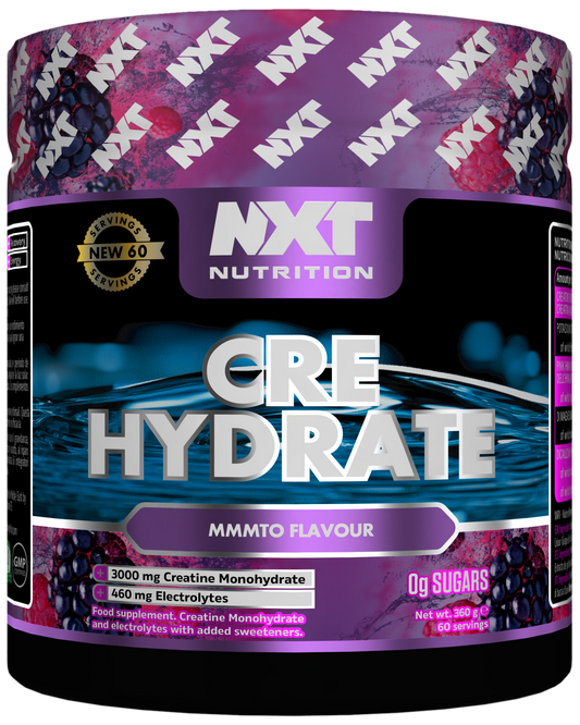 NXT Nutrition CRE Hydrate 360g Mmmto packshot