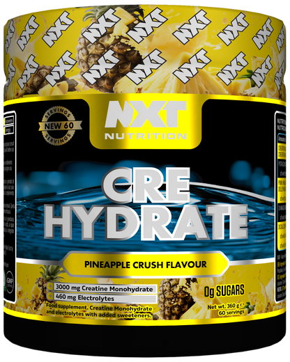 NXT Nutrition CRE Hydrate 360g Pineapple packshot
