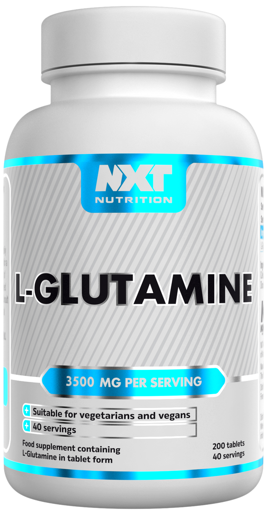 NXT Nutrition Glutamine 200 Tabs packshot
