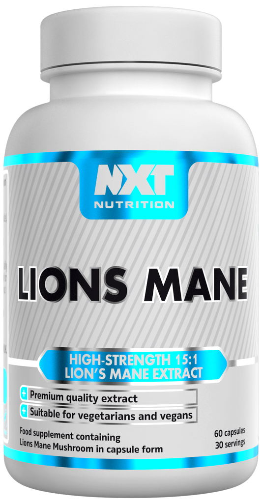 NXT Nutrition Lions Mane 60 Caps packshot
