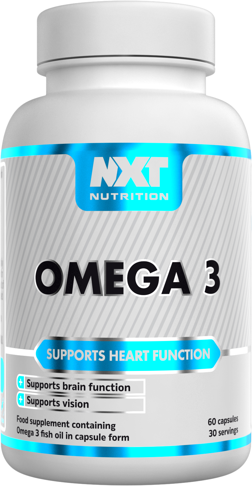 NXT Nutrition Omega-3 60 Caps packshot