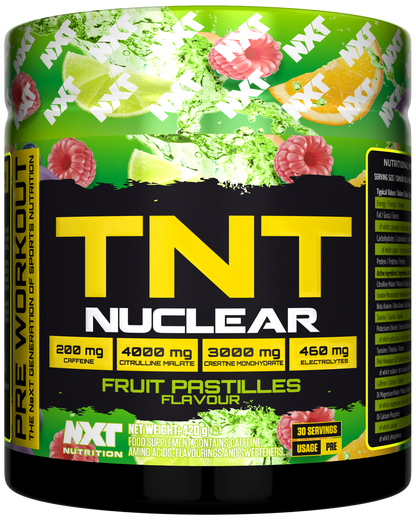NXT Nutrition TNT Nuclear 420g Fruit Pastilles packshot
