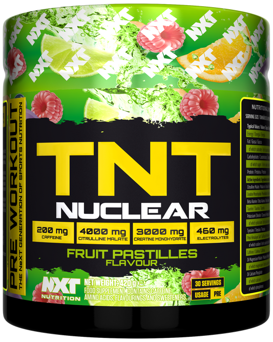 NXT Nutrition TNT Nuclear 420g Fruit Pastilles packshot