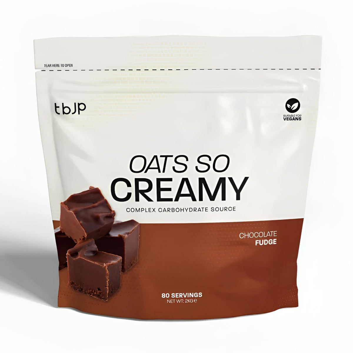 Trained By JP Oats So Creamy 2kg Choc Fudge packshot