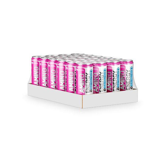 Optimum Nutrition Essential Amino Energy + Electrolytes 24x250ml Pink Lemonade packshot