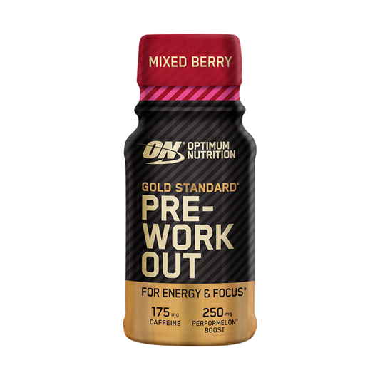 Optimum Nutrition Gold Standard Pre-Workout Shot 60ml Mixed Berry