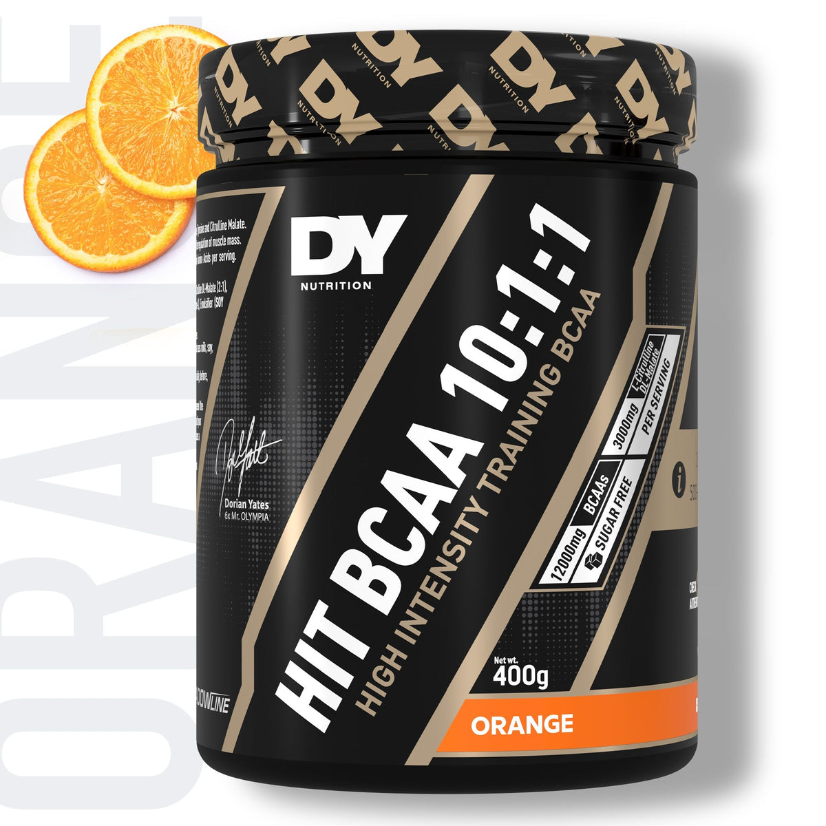 DY Nutrition Hit BCAA 10:1:1 400g — Orange