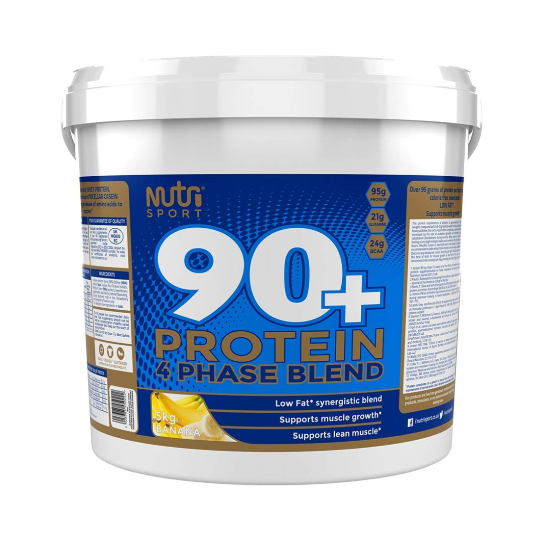 NutriSport 90+ Protein 5kg Banana