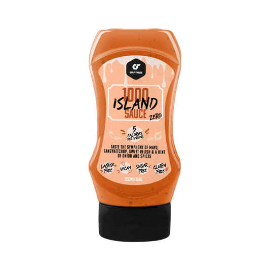 Go Fitness Zero Sauces 350ml - 1000 Island