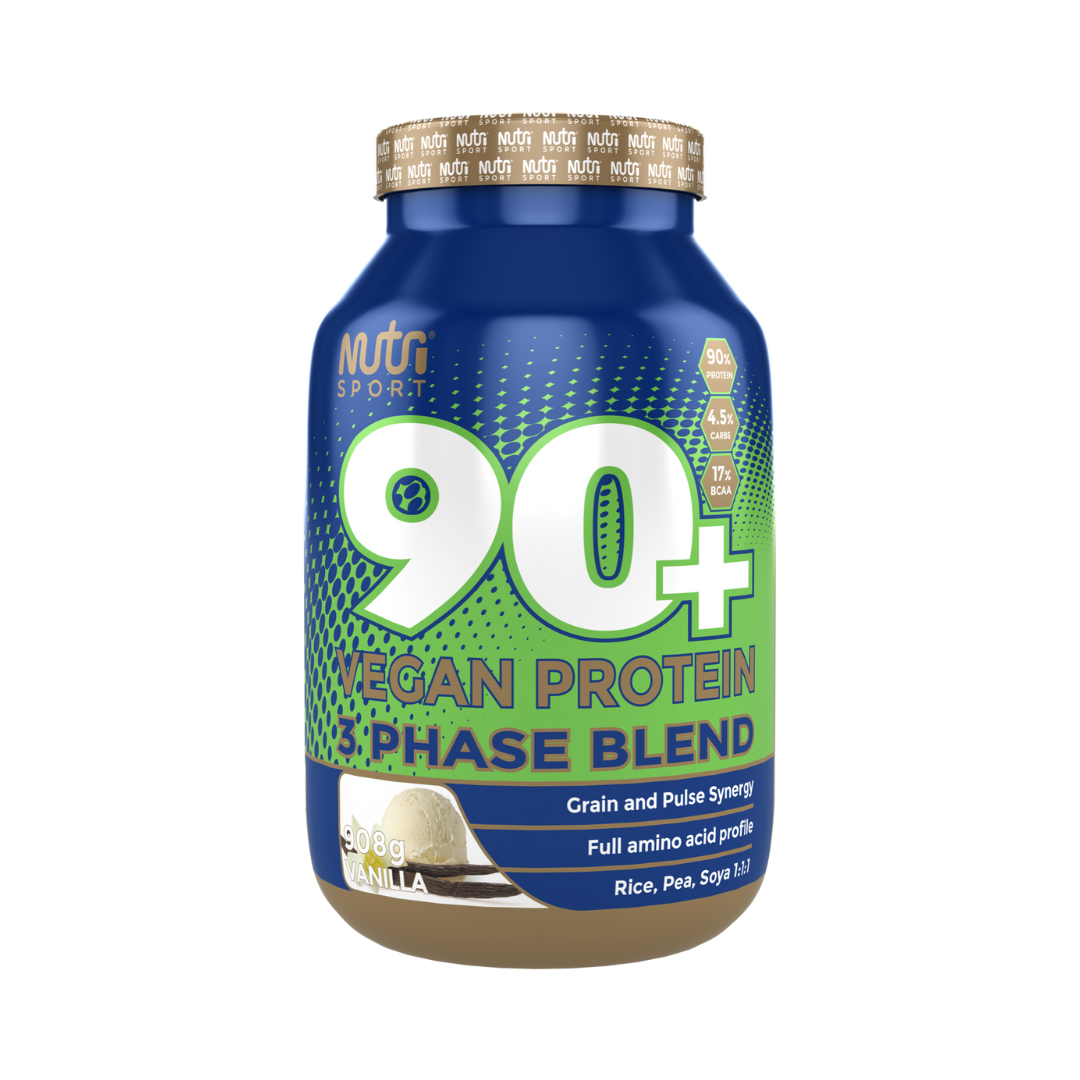 NutriSport 90+ Vegan Protein 908g Vanilla