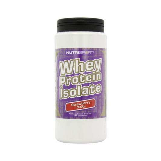 NutriSport Whey Protein Isolate 300g Strawberry packshot