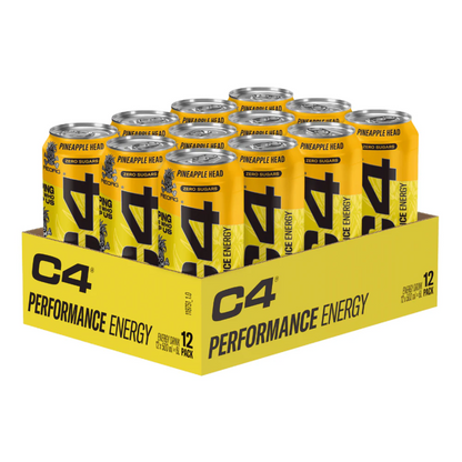 Cellucor C4 Performance Energy Carbonated Pineapple Head 12 x 500ml