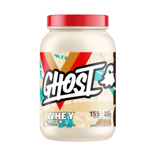 Ghost WHEY tub, CHIPS AHOY chip cookie