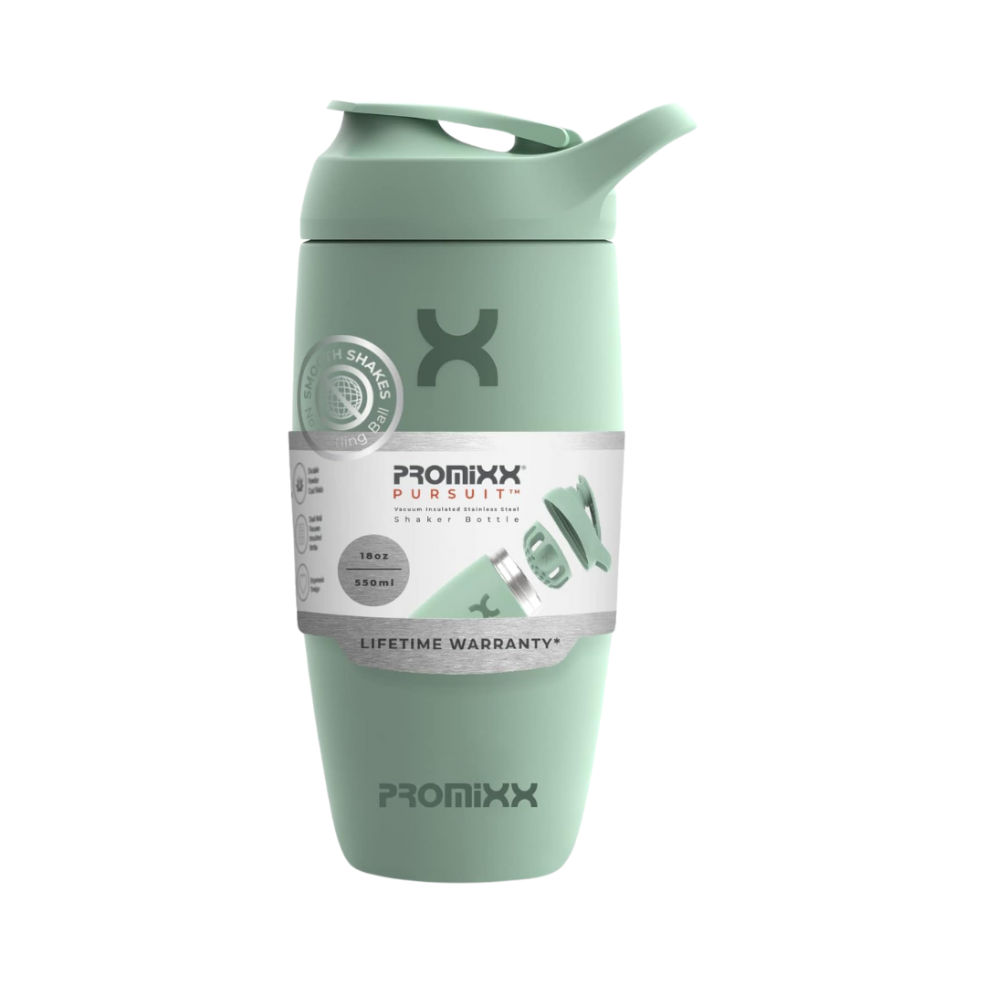 PROMiXX Pursuit Stainless-Steel Shaker Bottle 550ml - Seagrass Green
