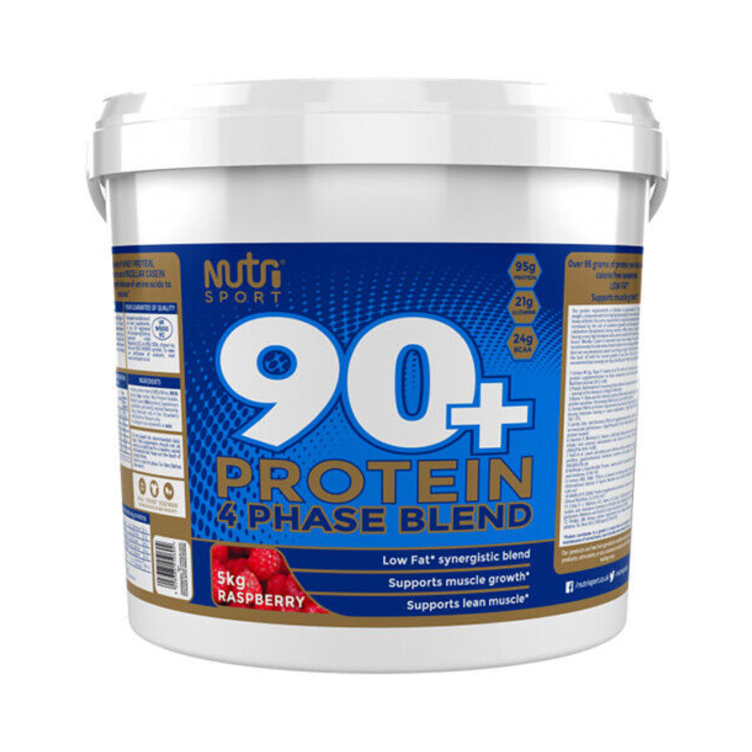 NutriSport 90+ Protein 5kg Raspberry