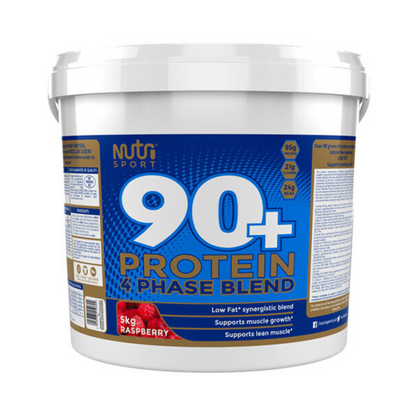 NutriSport 90+ Protein 5kg Raspberry