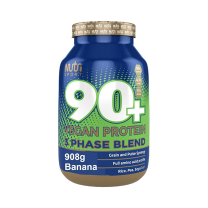 NutriSport 90+ Vegan Protein 908g Banana