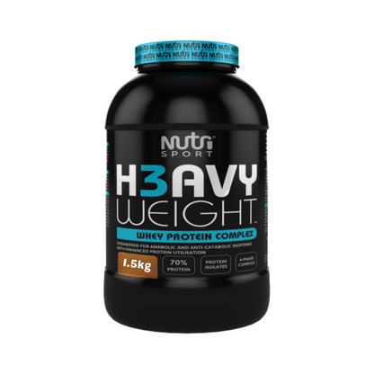 NutriSport H3avyweight Whey Protein Complex 1.5kg tub