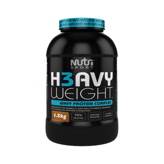 NutriSport H3avyweight Whey Protein Complex 1.5kg tub