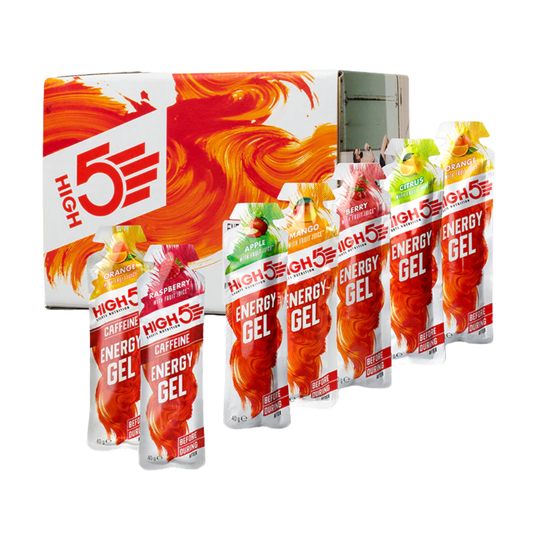 HIGH5 Energy Gel 20x40g Mixed Flavours packshot