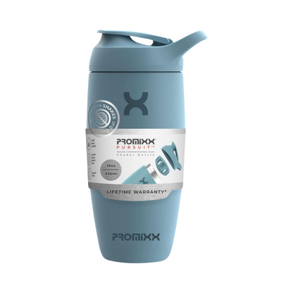 PROMiXX Pursuit Stainless-Steel Shaker Bottle 550ml - Ocean Calm Blue