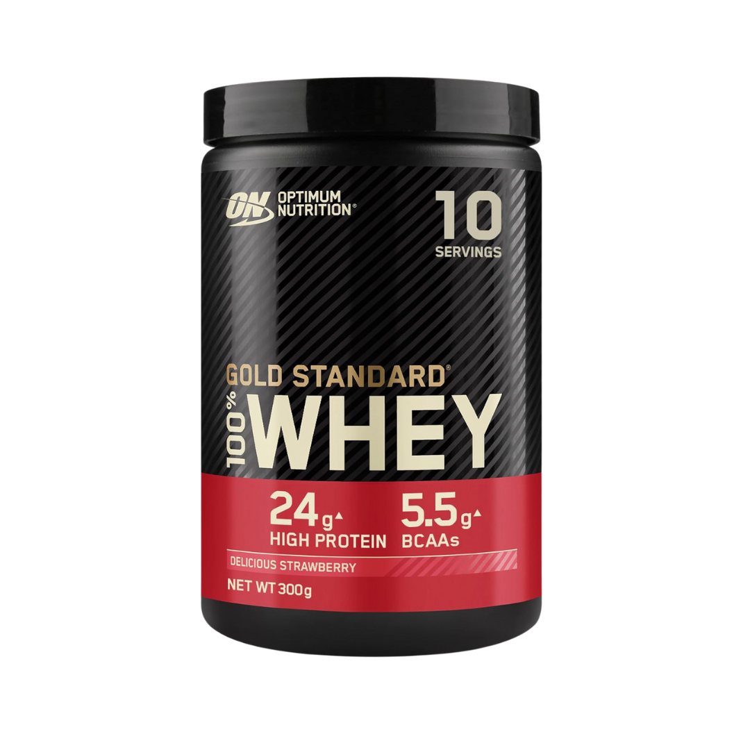 Optimum Nutrition Gold Standard 100% Whey 300g Strawberry packshot