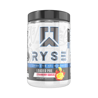 RYSE Loaded Pre tub, STRAWBERRY SQUEEZE