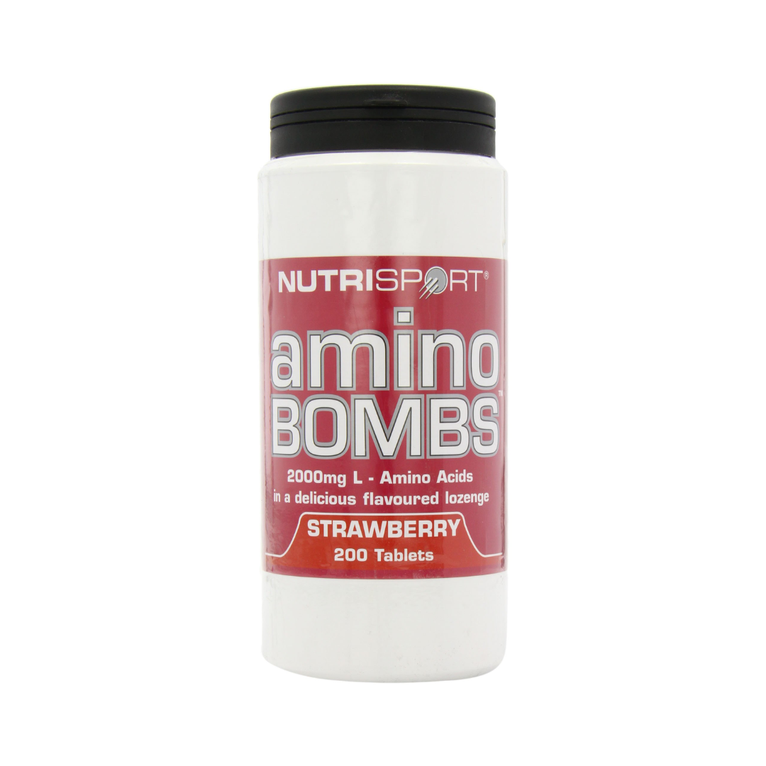 NutriSport Amino Bombs 200 Tabs Strawberry