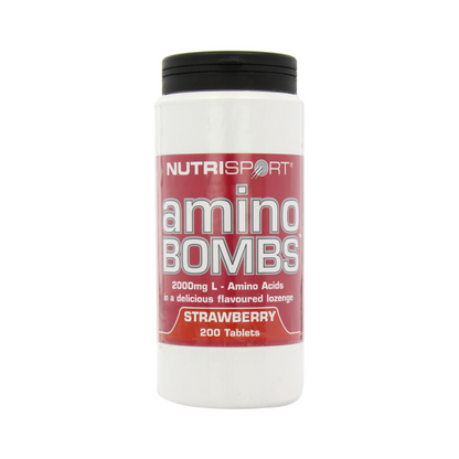 NutriSport Amino Bombs 200 Tabs Strawberry
