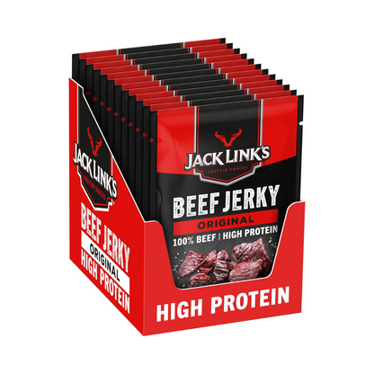 Jack Links Beef Jerky 12x25g Original packshot