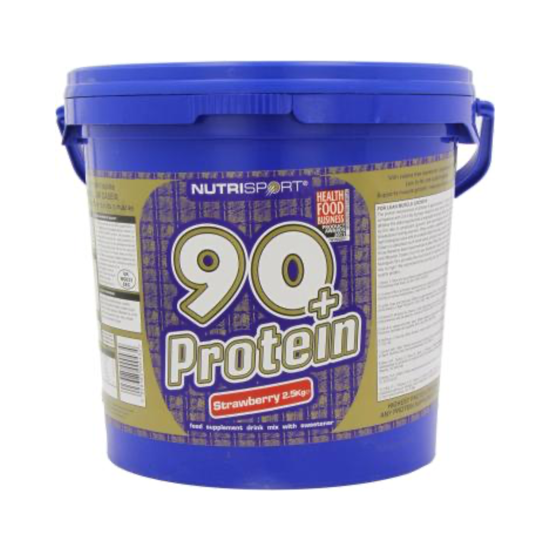 NutriSport 90+ Protein 2.5kg Strawberry