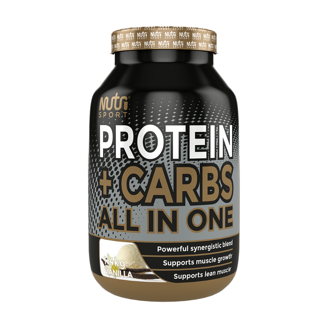 NutriSport Protein + Carbs 1.4kg Vanilla packshot