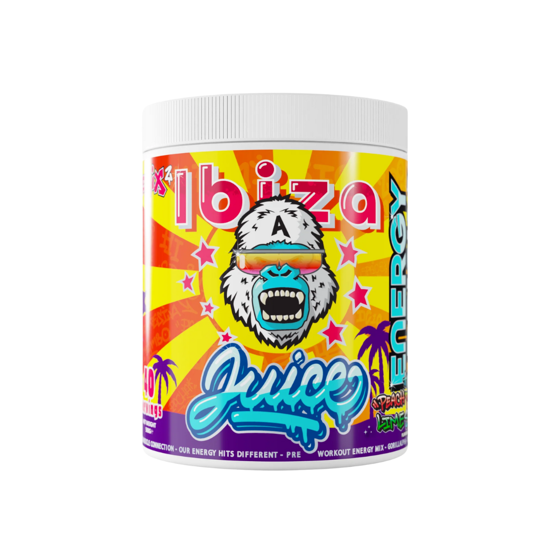 Gorillalpha Ibiza Juice Remix 2 500g - Peach Mango Lime Slushy