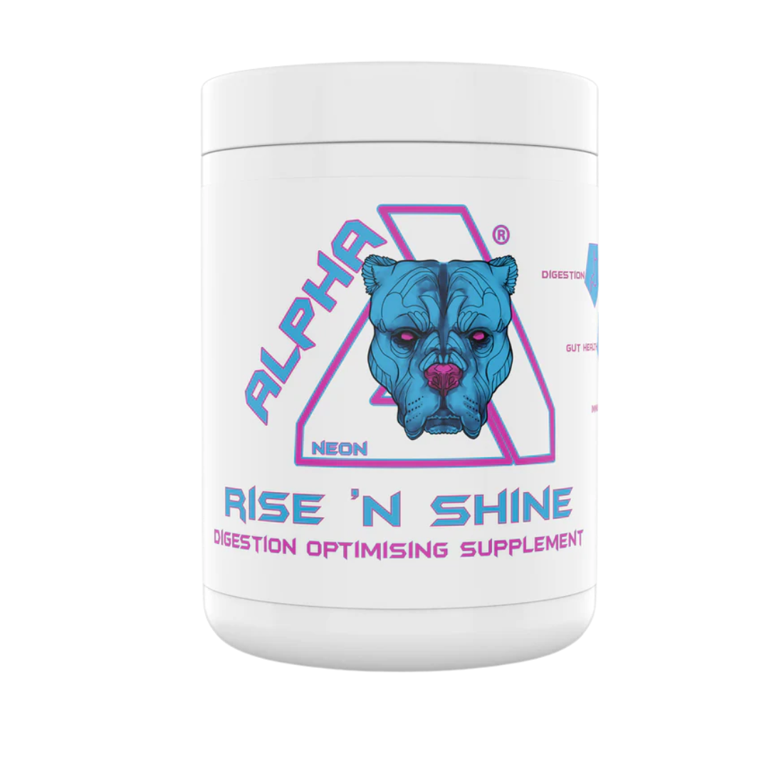 Alpha Neon Rise n Shine 360g Orange Juice