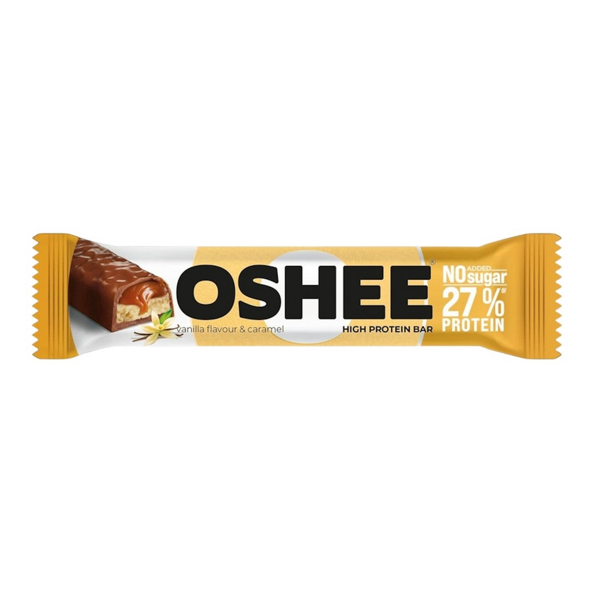 OSHEE High Protein Bar Vanilla & Caramel 49g